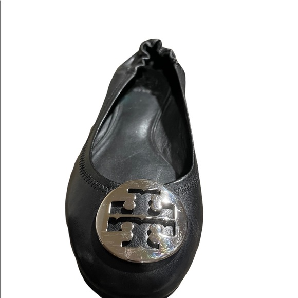 Authentic Tory Burch Leather Ballet Flats - Picture 7 of 11